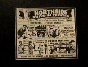 Northside Drive-In Theatre - Ad - Photo From Rg